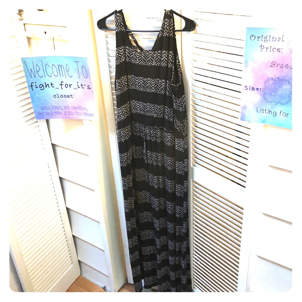 Maurice’s Black Maxi Dress